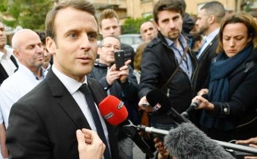 Emmanuel Macron, presidente electo de Francia